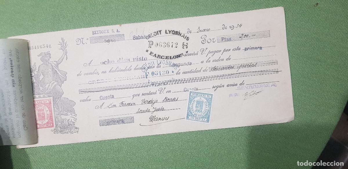 Documentos bancarios: SEYDOUX S.A.-ENERO DE 1934 - Foto 1
