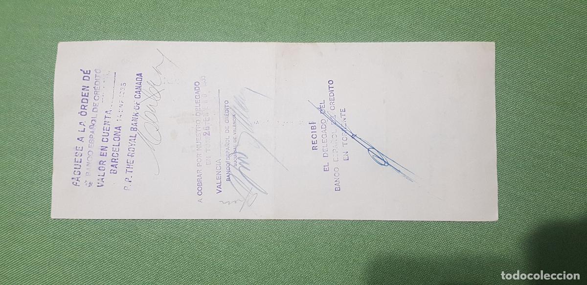 Documentos bancarios: TEXTILES MALVEHY S.A.-BARCELONA - Foto 2