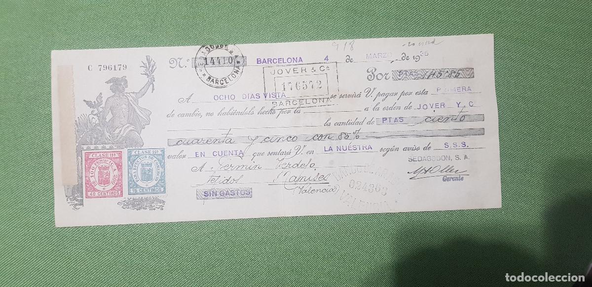 Documentos bancarios: SEDAGON S.A.-BARCELONA - Foto 1