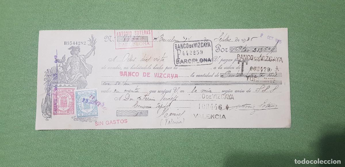 Documentos bancarios: ANTONIO SOTERAS-BARCELONA - Foto 1