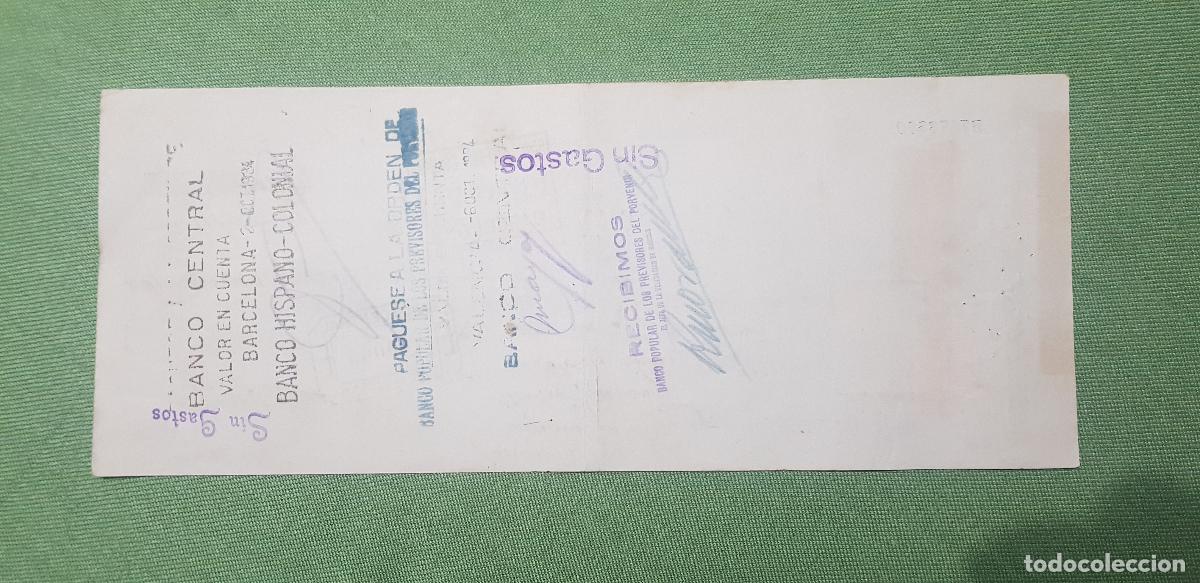 Documentos bancarios: ANTONIO SOTERAS-BARCELONA - Foto 2