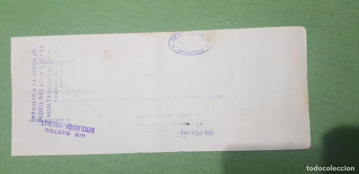 Documentos bancarios: M.NOGUERA JORDA-BARCELONA - Foto 2