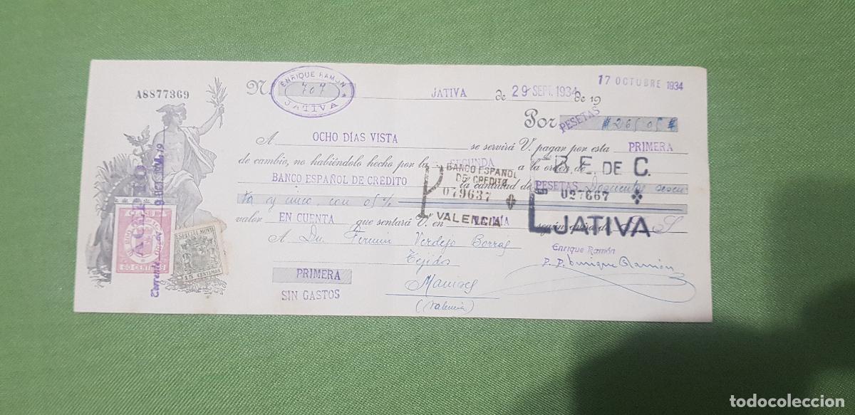 Documentos bancarios: ENRIQUE RAMON.JATIVA,VALENCIA - Foto 1