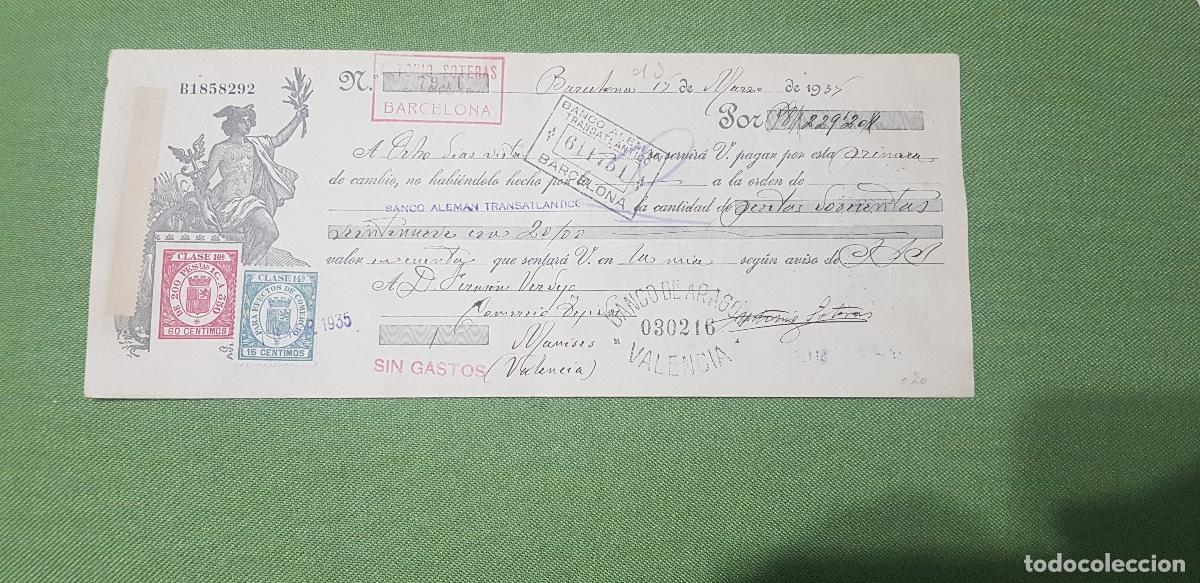 Documentos bancarios: ANTONIO SOTERAS-BARCELONA - Foto 1