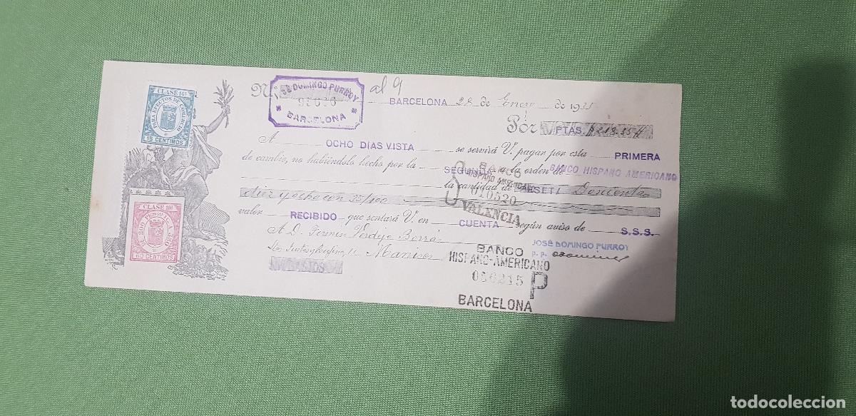 Documentos bancarios: JOSE DOMINGO PURROY-BARCELONA - Foto 1