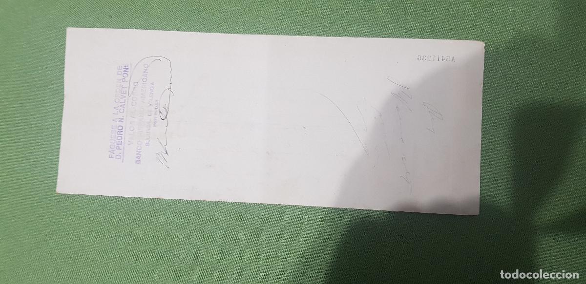 Documentos bancarios: A.SIMON RAMO-BARCELONA - Foto 2