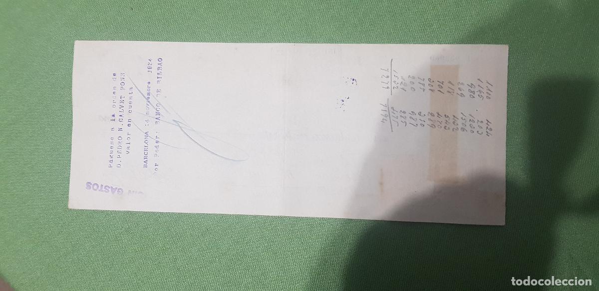 Documentos bancarios: ISIDRO ORTIZ-BARCELONA - Foto 2