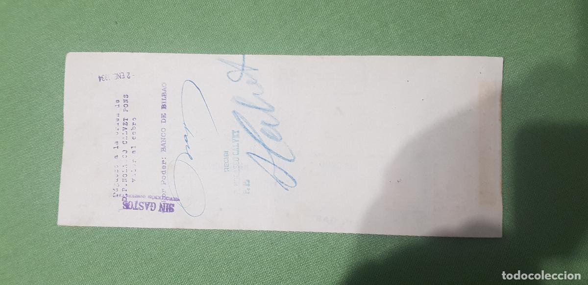 Documentos bancarios: SAENZ Y NAVALON-BARCELONA - Foto 2