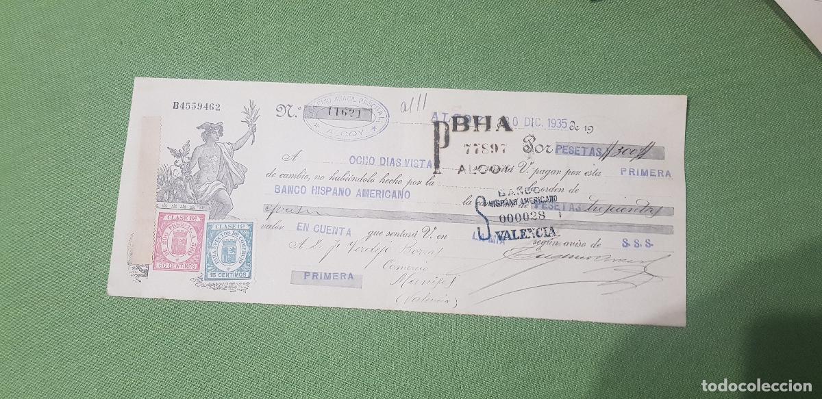 Documentos bancarios: EUGENIO ARACIL PASCUAL-ALCOY - Foto 1