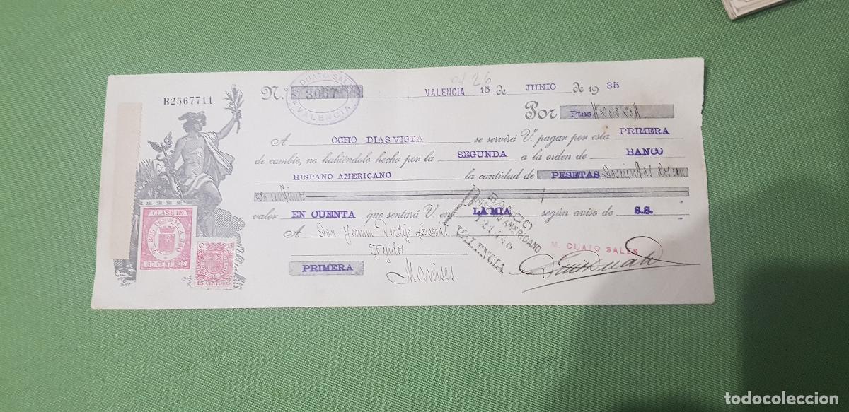 Documentos bancarios: M.DUATO SALES-VALENCIA - Foto 1
