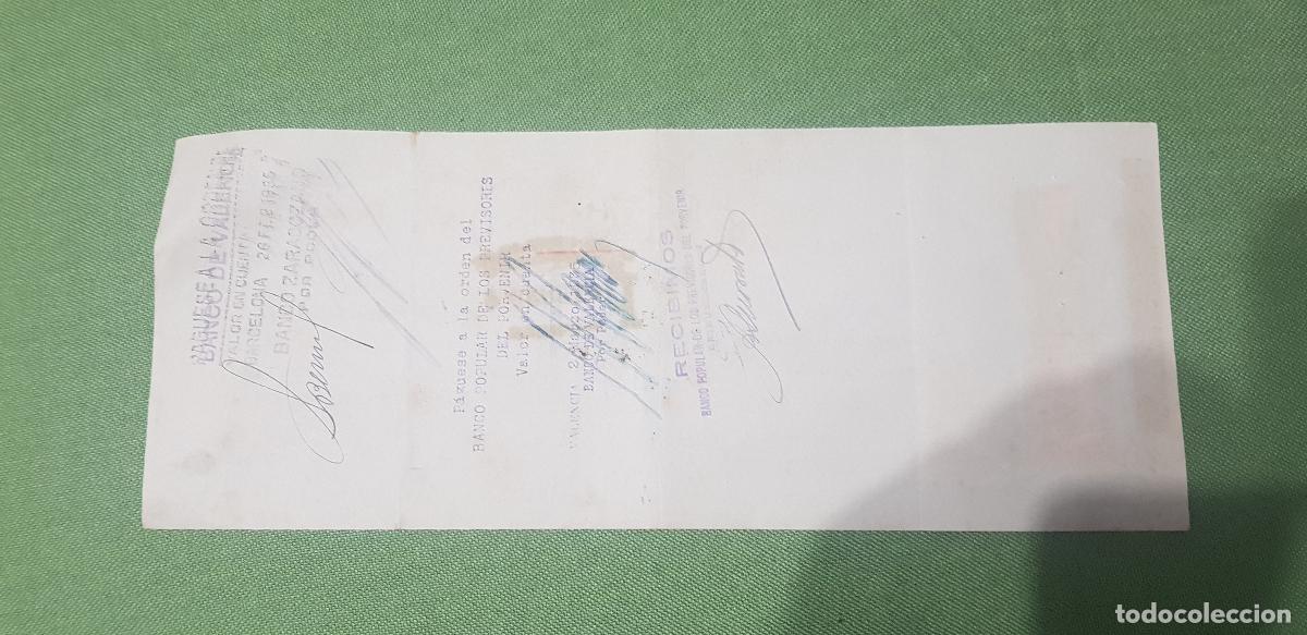 Documentos bancarios: ESTABANELL Y PHAISA S..-BARCELONA - Foto 2