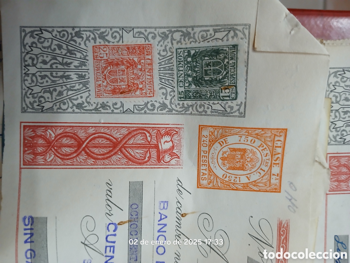 Documentos bancarios: M&aacute;s de 180 pagar&eacute;s a&ntilde;os 50 - Foto 4