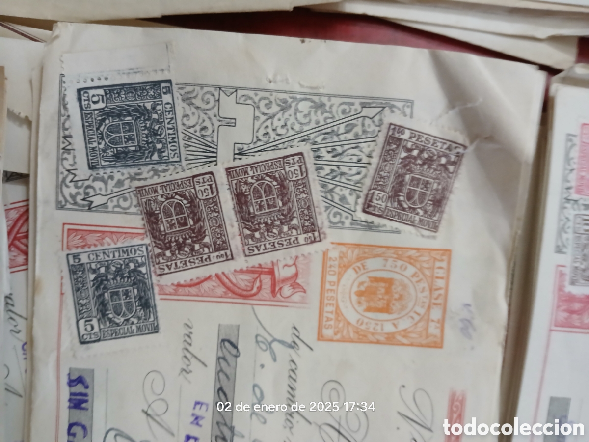 Documentos bancarios: M&aacute;s de 180 pagar&eacute;s a&ntilde;os 50 - Foto 5