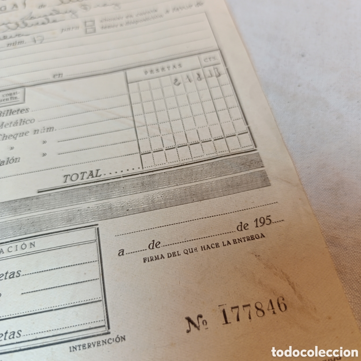 Documentos bancarios: BANCO ESPA&Ntilde;OL DE CR&Eacute;DITO A&Ntilde;OS 50, DOCUMENTO - Foto 3