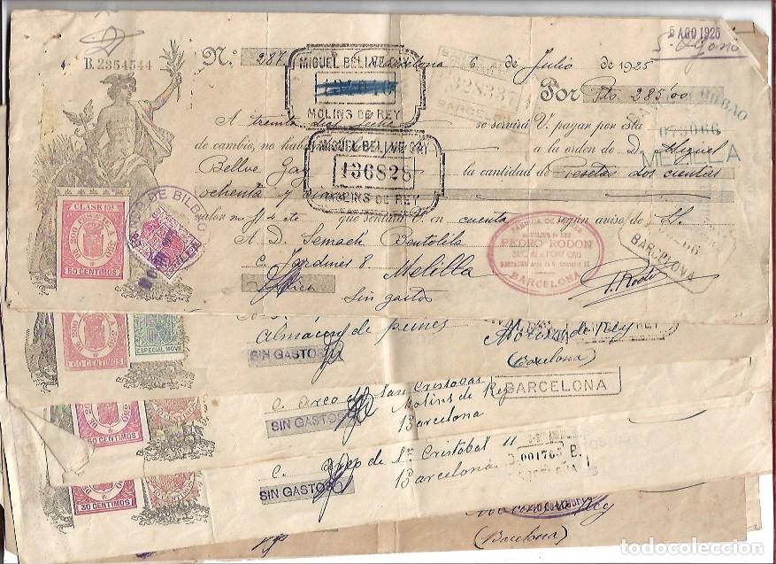Documentos bancarios: LETRAS DE CAMBIO PRINCIPIOS SIGLO XX - Foto 1