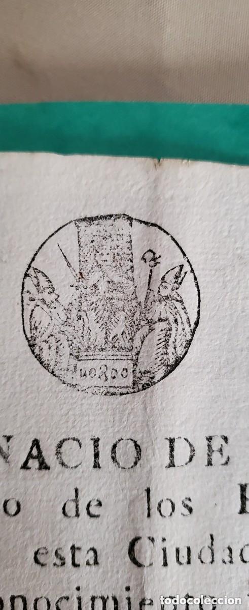 Documentos bancarios: Sevilla 1816...documento de rentas RRR - Foto 2