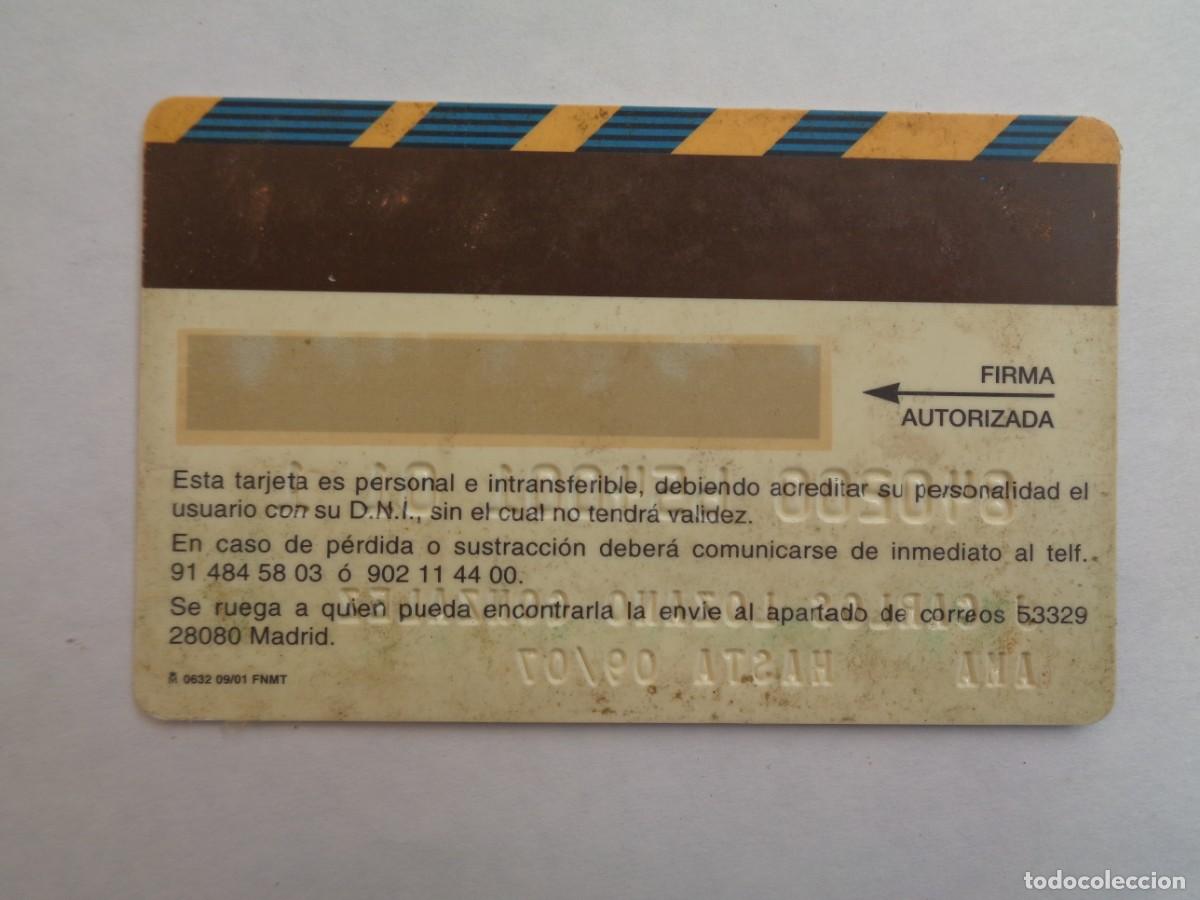 Documentos bancarios: TARJETA DE COMPRADOR DE ALCAMPO , CON CHIP ( MONEDERO 4B ) - Foto 2