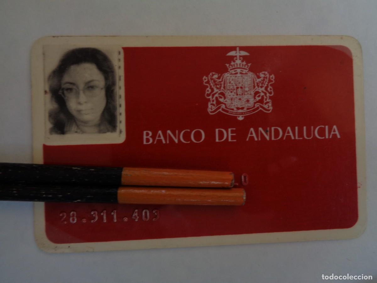 Documentos bancarios: TARJETA DEL BANCO DE ANDALUCIA . PLASTICO - Foto 1