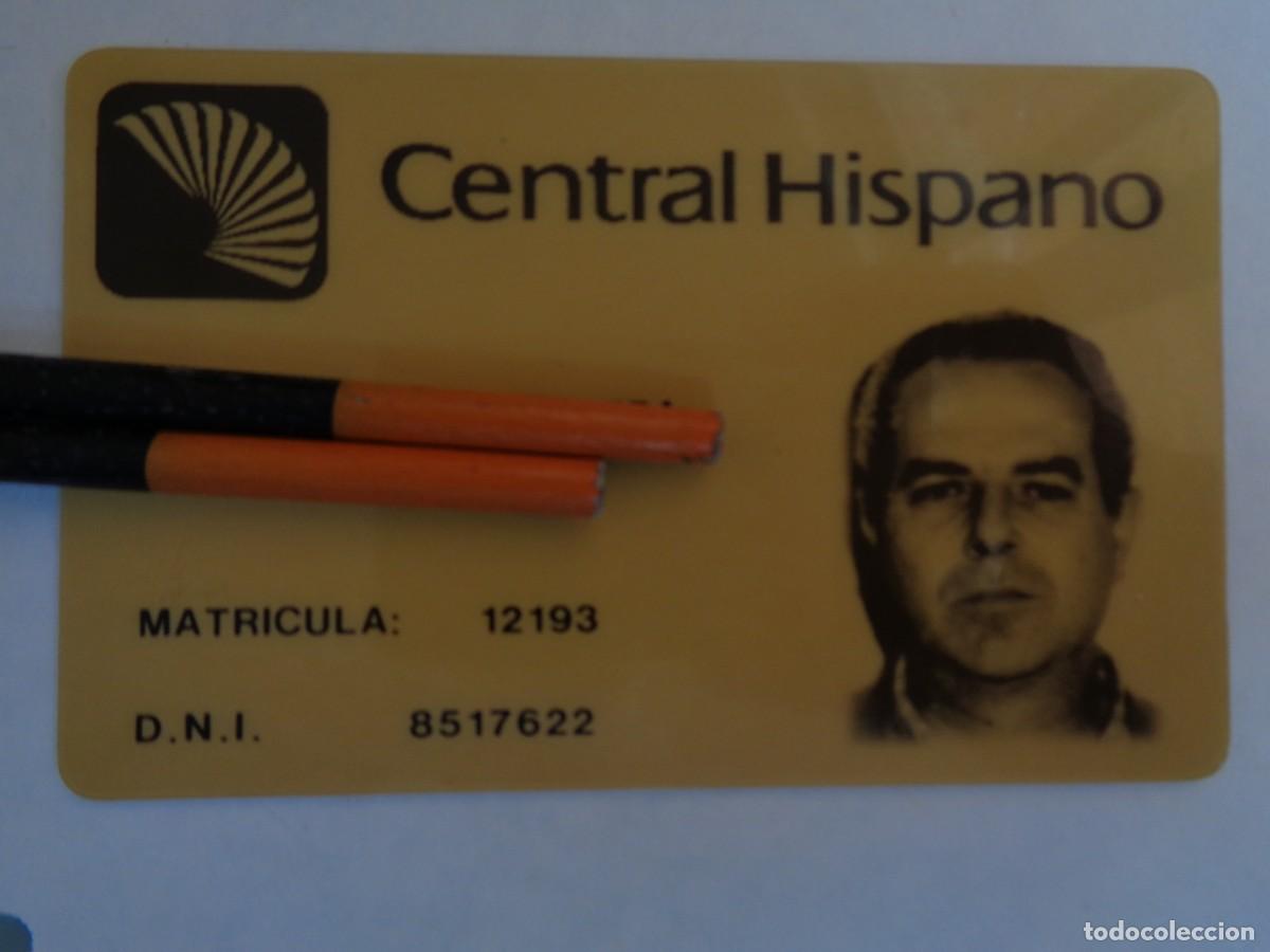 Documentos bancarios: TARJETA DEL BANCO CENTRAL HISPANO . PLASTICO - Foto 1