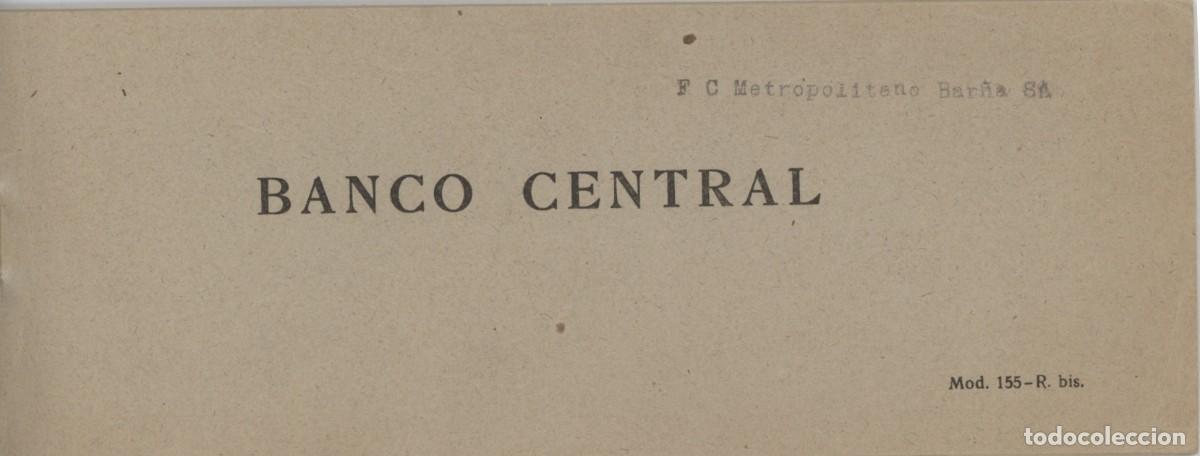 Documentos bancarios: TALONARIO BANCO CENTRAL. - Foto 1