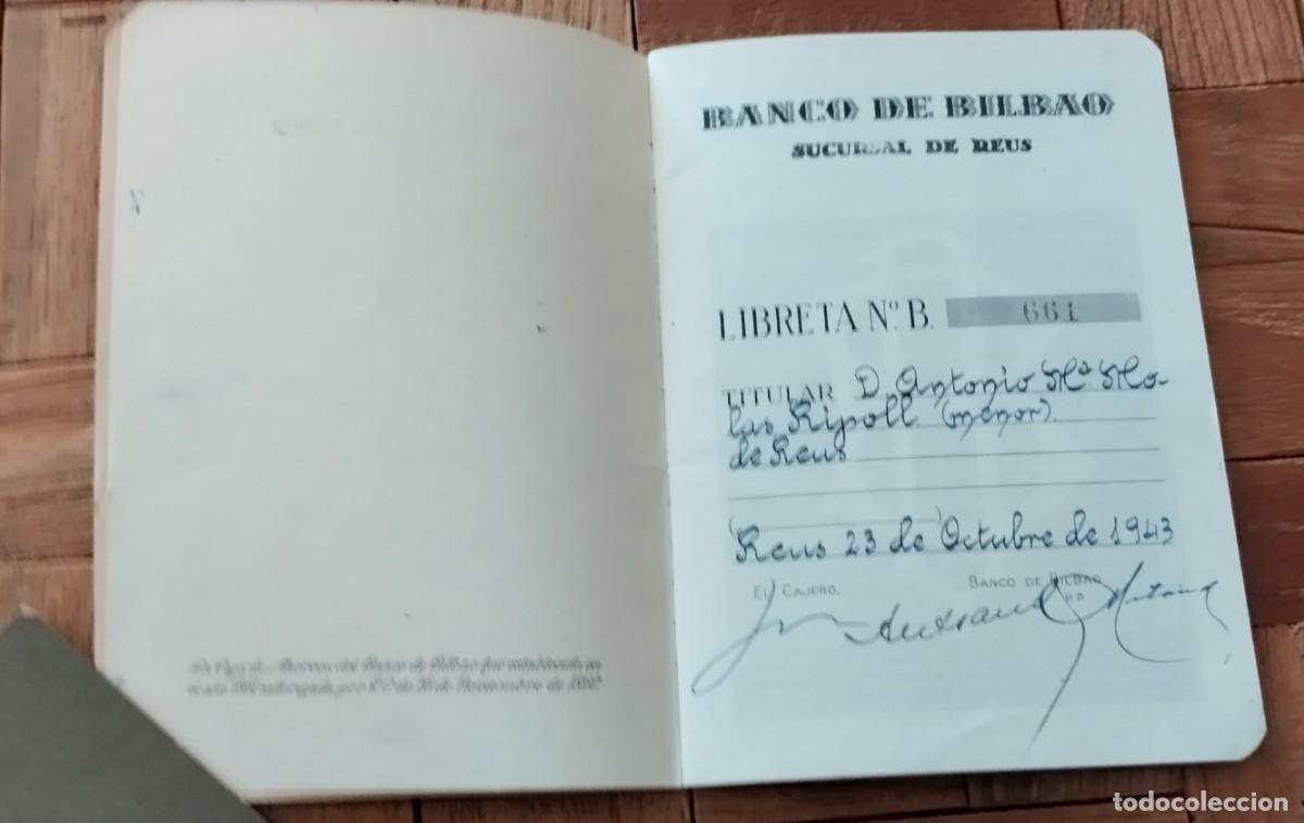 Documentos bancarios: BANCO DE BILBAO LIBRETA Y SOBRE PARA GUARDAR - Foto 3