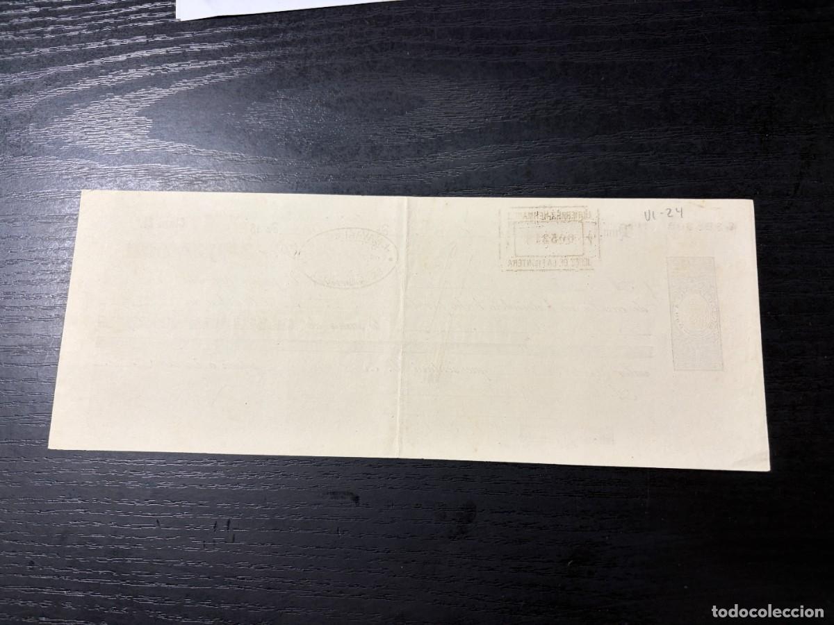 Documentos bancarios: LETRA DE CAMBIO. GUTIERREZ HERMANOS. JEREZ, 1893 - Foto 2