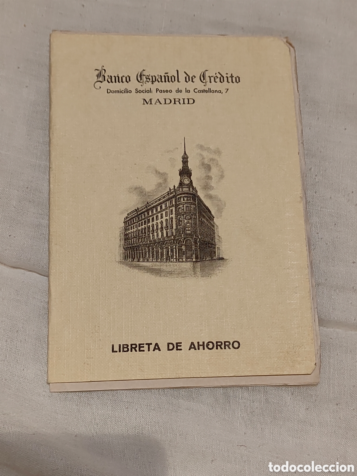 Documentos bancarios: Cartilla banco Espa&ntilde;ol de Credito - Foto 1