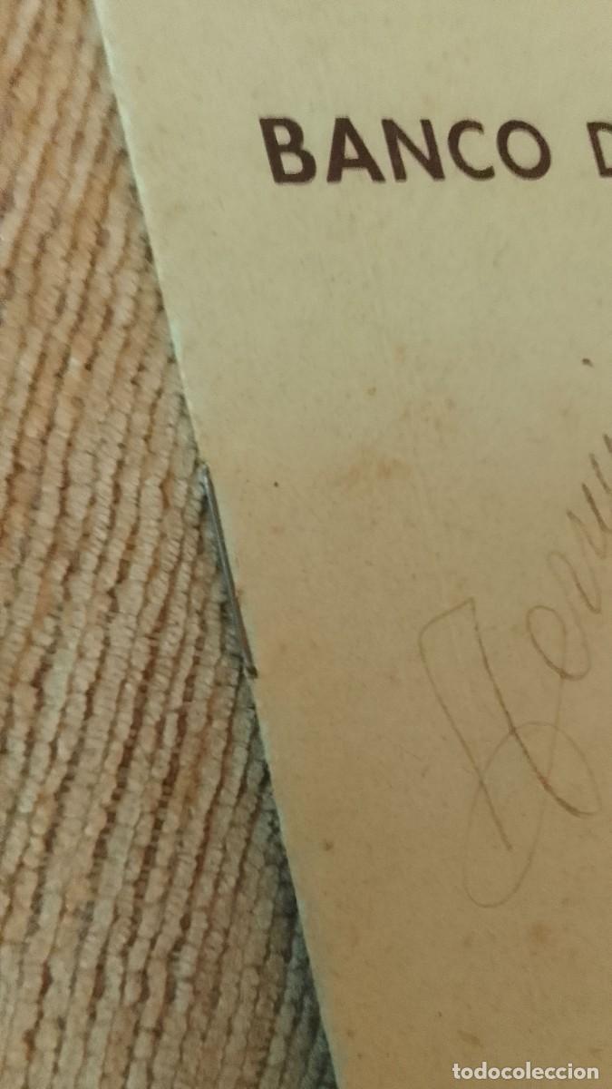 Documentos bancarios: LIBRETA CUENTA CORRIENTE BANCO DE BILBAO. 1959. - Foto 7