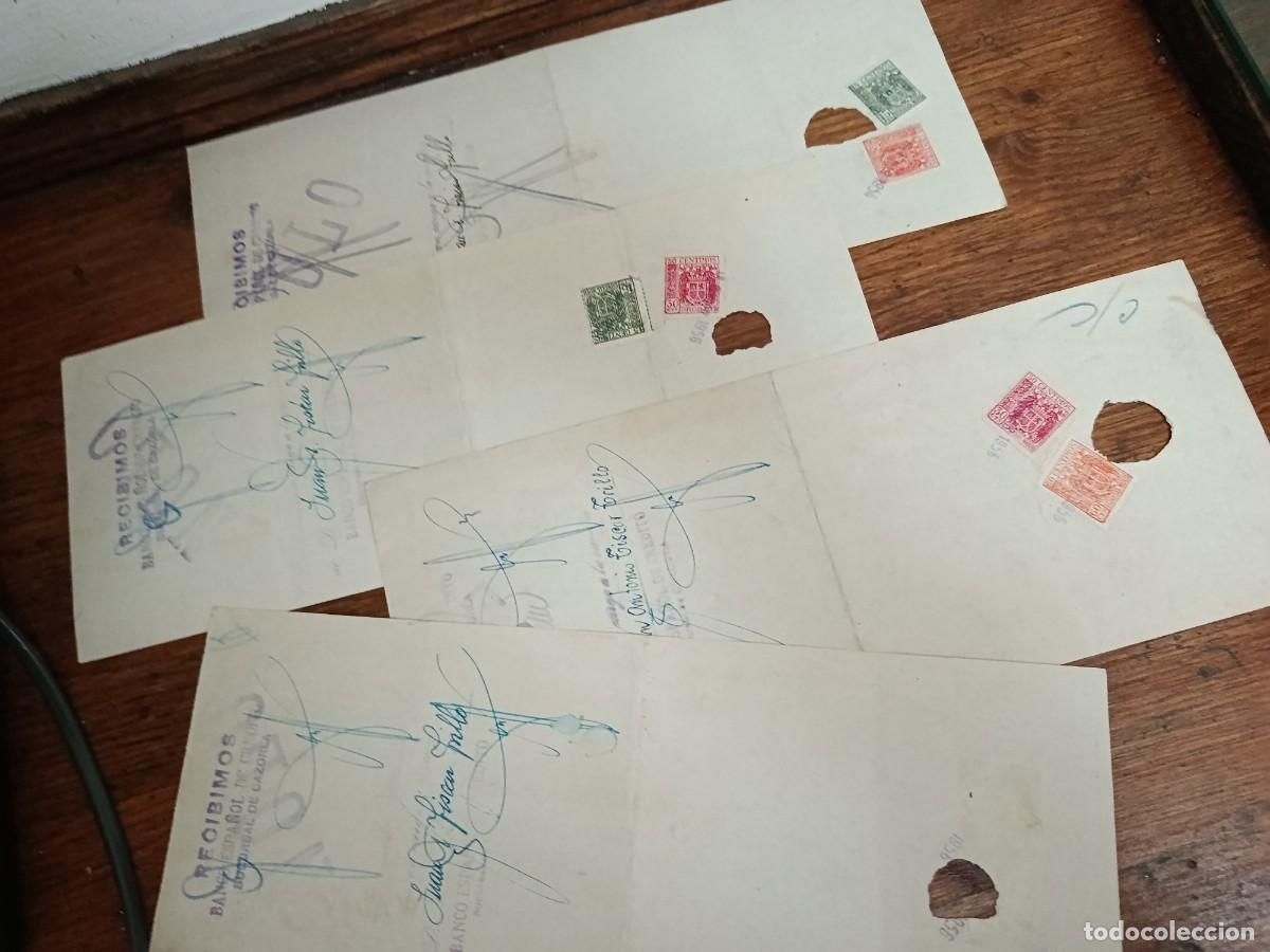 Documentos bancarios: LETRAS DE CAMBIO MODELO 1948 1958, 7 CLASES. - Foto 4