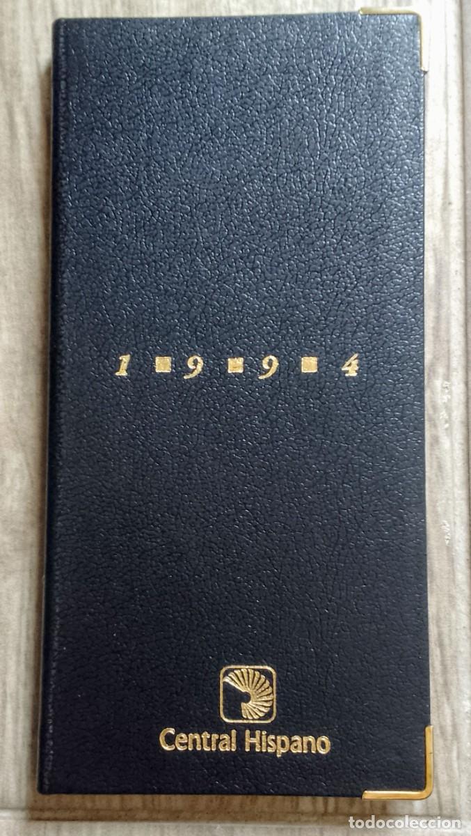Documentos bancarios: AGENDA DEL BANCO CENTRAL HISPANO A&Ntilde;OS 90