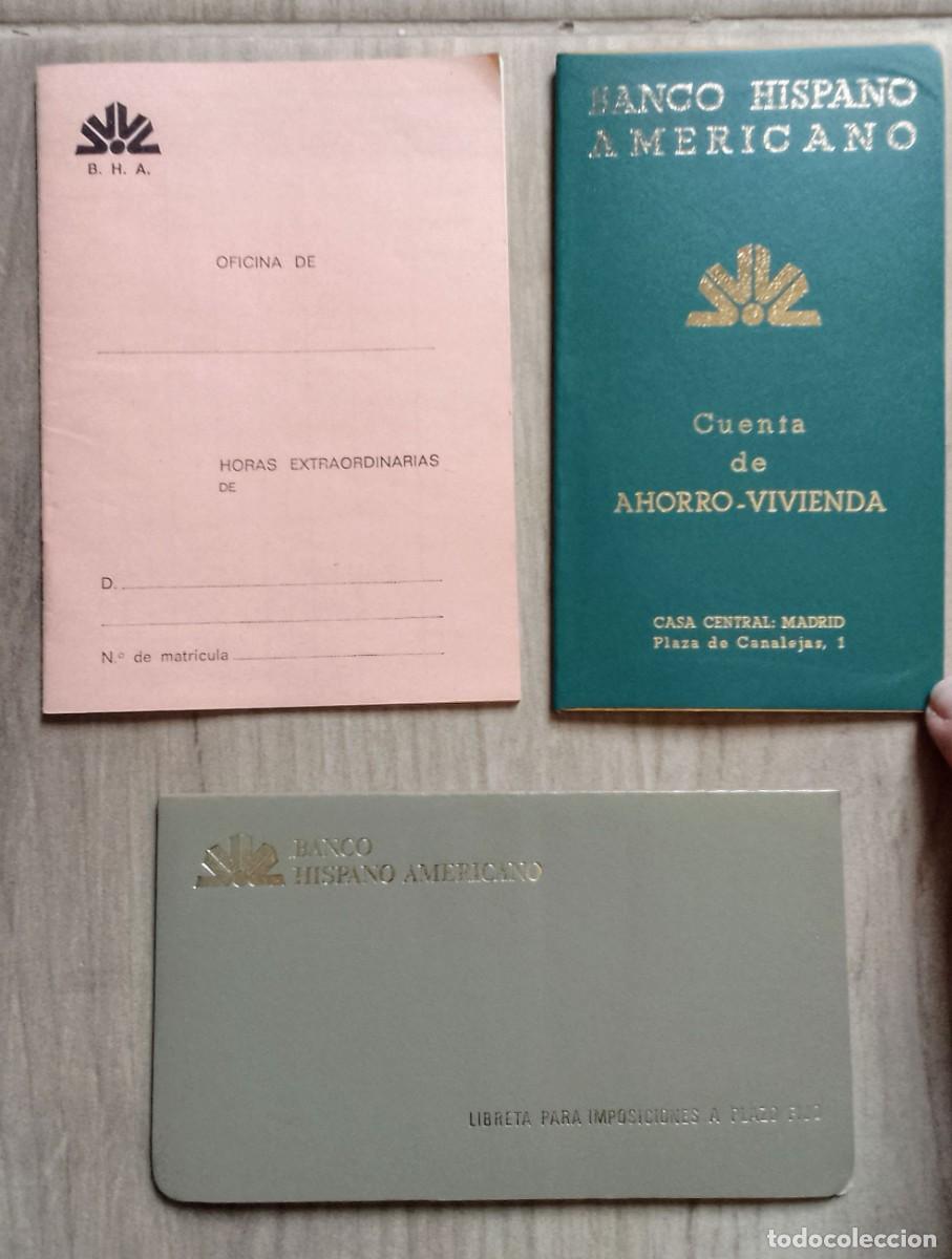 Documentos bancarios: DOCUMENTOS BANCO HISPANO AMERICANO