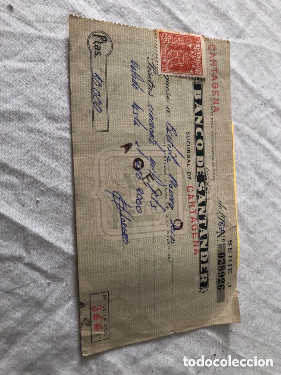 Documentos bancarios: Lote de tr&egrave;s recibos bancarios - Foto 2