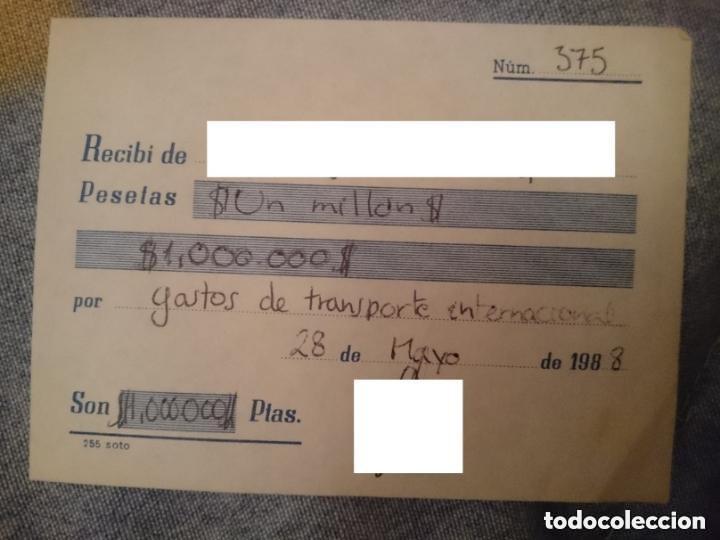 Documentos bancarios: CHEQUE PAGADO DE 1 MILLON PESETAS DE A&Ntilde;O 1998