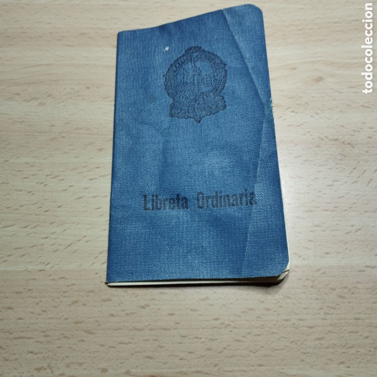 Documentos bancarios: Libreta ordinaria. Caja de ahorros y monte de piedad 1962 Salamanca.