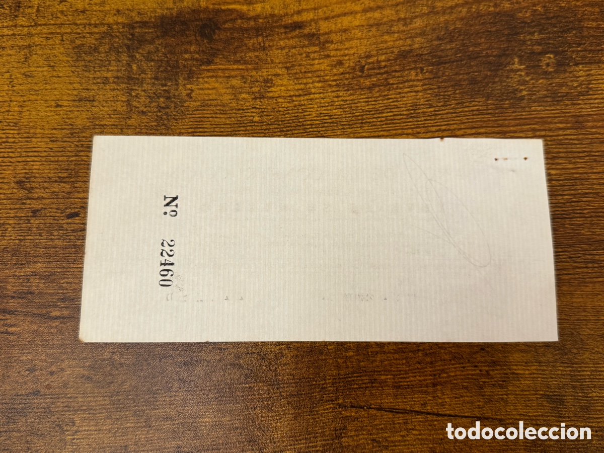 Documentos bancarios: Recibo del Banco de la Construcci&oacute;n 1958. Cuba - Foto 2