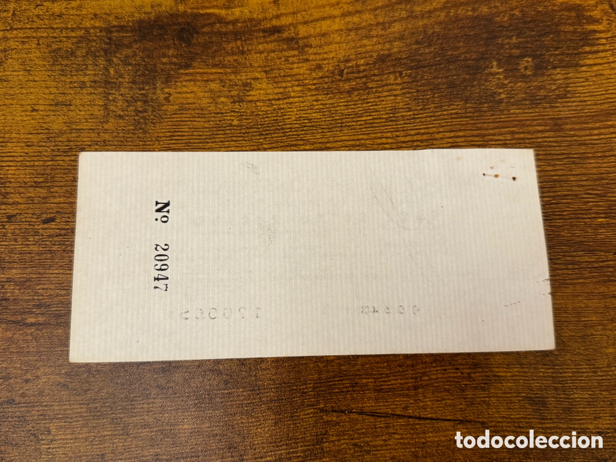 Documentos bancarios: Recibo del Banco de la Construcci&oacute;n 1958. Cuba - Foto 2