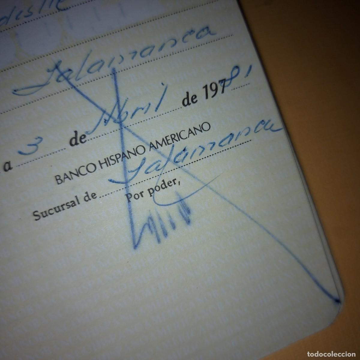 Documentos bancarios: Banco hispano americano , caja de ahorros libreta - Foto 2