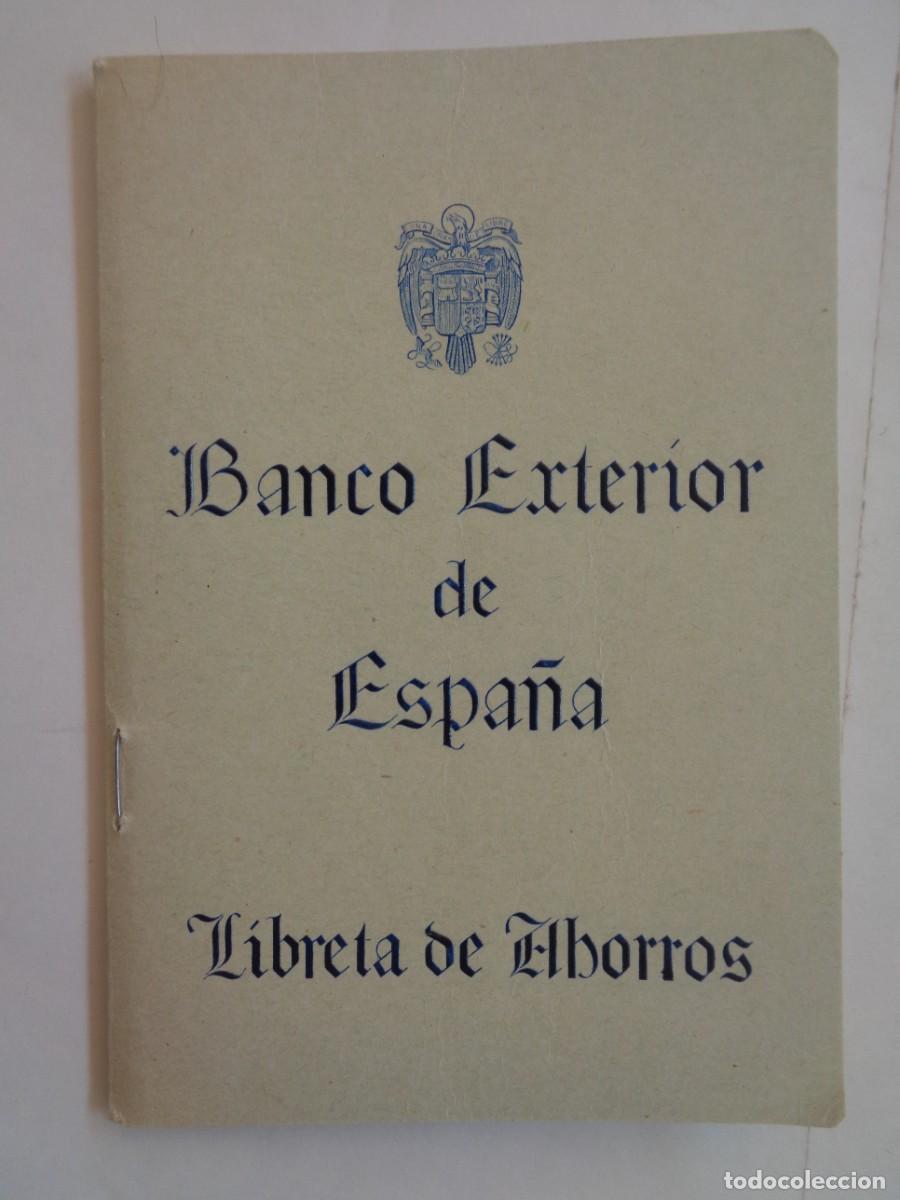 Documentos bancarios: BANCO EXTERIOR DE ESPA&Ntilde;A : LIBRETA DE AHORROS DE MENOR . SEVILLA , 1971