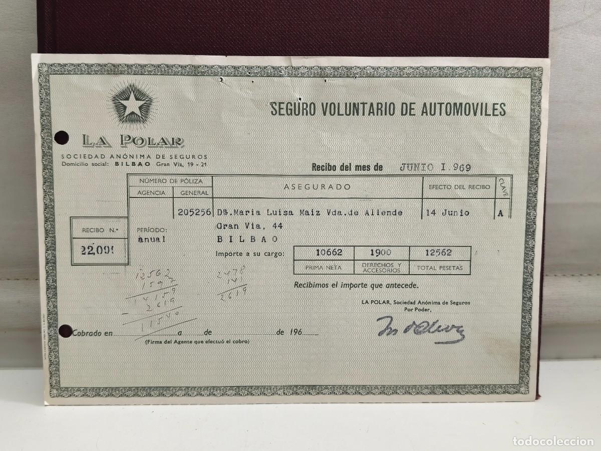 Bank Documents: LA POLAR SOCIEDAD AN&Oacute;NIMA DE SEGUROS. SEGURO VOLUNTARIO DE AUTOM&Oacute;VILES. BILBAO 1969