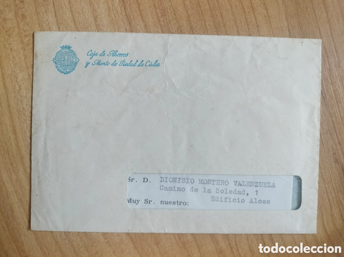 Documentos bancarios: DOCUMENTO BANCARIO PR&Eacute;STAMO DIONISIO MONTERO VALENZUELA CHICLANA DE LA FRONTERA C&Aacute;DIZ 1975