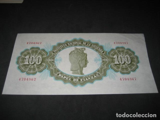Documentos bancarios: PAPEL DE FIANZAS BILLETE DE 100 PESETAS. CLASE B. A&Ntilde;O 1976