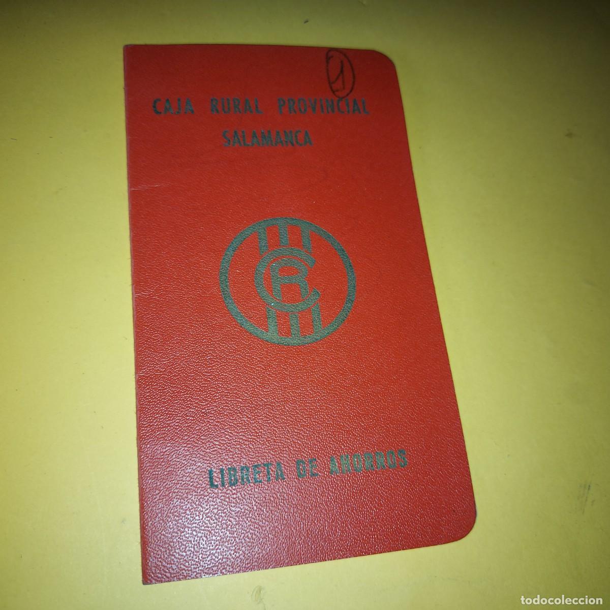 Documentos bancarios: CAJA RURAL PROVINCIAL DE SALAMANCA, LIBRETA A&Ntilde;OS 70