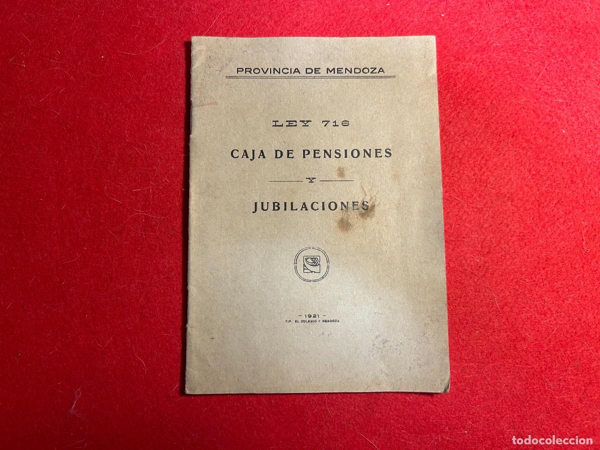 Documentos bancarios: Caja de Pensiones y Jubilaciones de 1921