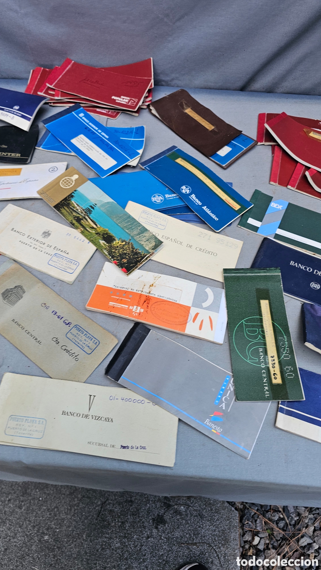 Documentos bancarios: Lote de libretas / chequeras de banco antiguas..... - Foto 16