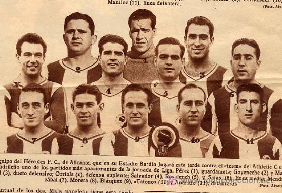 Sammelleidenschaft Sport: ALICANTE 1936 FUTBOL RETAL REVISTA