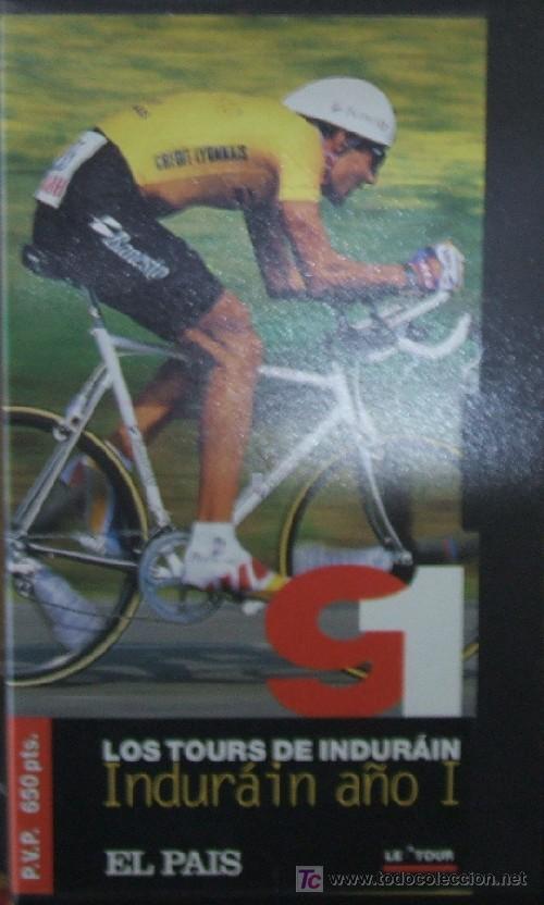 Coleccionismo deportivo: LOS TOURS DE INDURAIN VHS- 038 - Foto 1