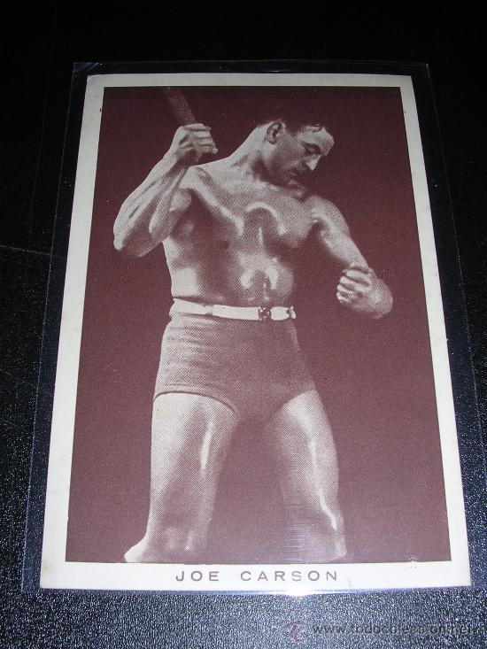 Coleccionismo deportivo: JOE CARSON, LUCHA LIBRE - Foto 1
