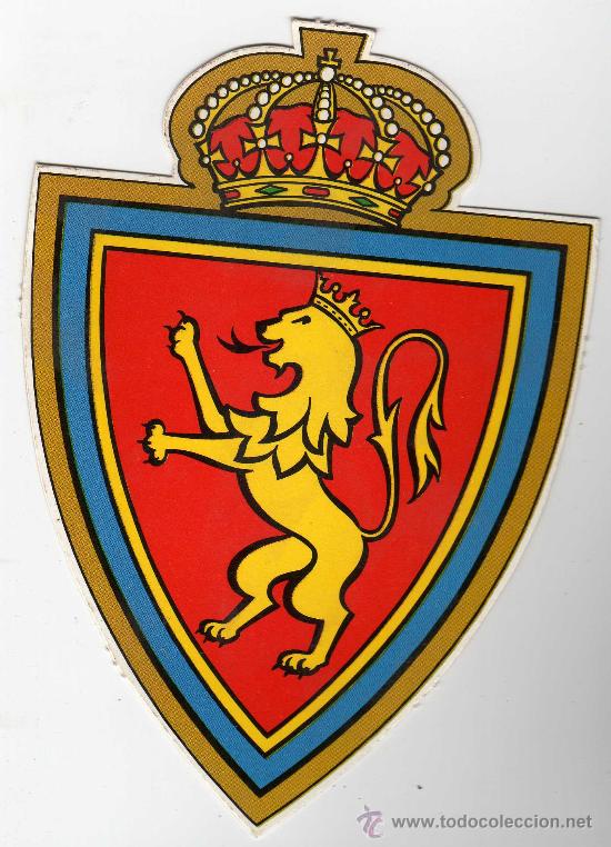 Collectionnisme sportif: ESCUDO TROQUELADO DEL REAL ZARAGOZA - A&Ntilde;OS 70
