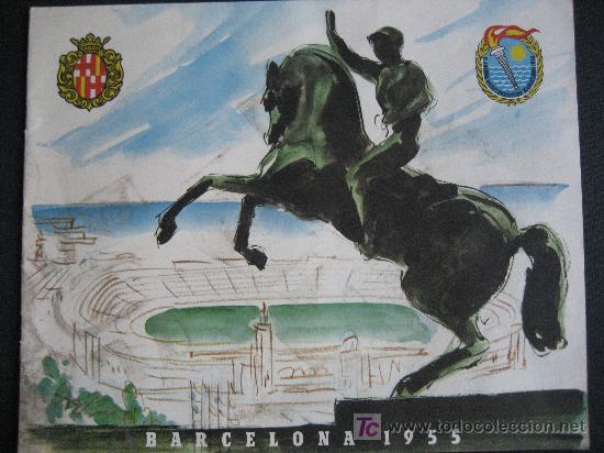 Coleccionismo deportivo: II Juegos Mediterraneos Barcelona 1955. Programa general - Foto 1
