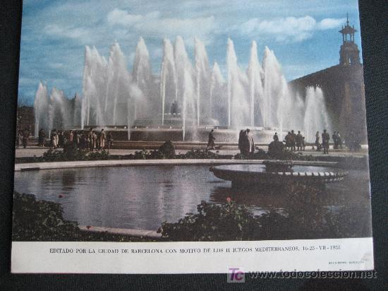 Coleccionismo deportivo: II Juegos Mediterraneos Barcelona 1955. Programa general - Foto 5